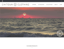 Tablet Screenshot of chitownclothing.com